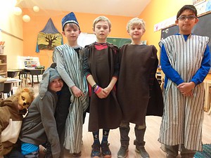 St. Jerome and the lion drama 2nd grade