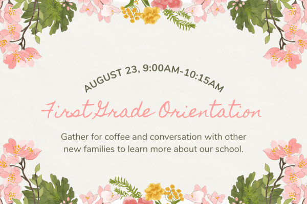 First Grade New Family Welcoming5