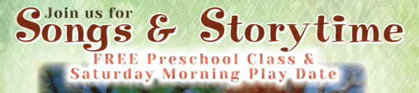 Join us for “Songs & Storytime," an experiential free preschool class for parents and their children (ages 2-5). Stop in for a fun Saturday morning play date and see for yourself what your child will experience in our Early Childhood classrooms.