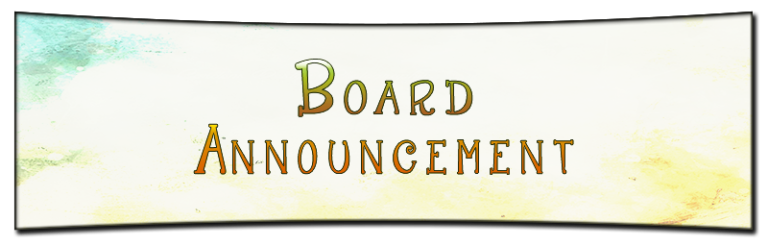 Boardannouncement